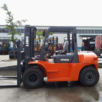 CPCD50 5ton Diesel Forklift 3m/4.5m/5m/6m Lifting Height with Japanese Isuzu/Mitsubishi/Perkins Engine and Side Shift/Solid Tyre