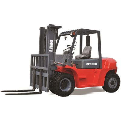 CPCD50 5ton Diesel Forklift 3m/4.5m/5m/6m Lifting Height with Japanese Isuzu/Mitsubishi/Perkins Engine and Side Shift/Solid Tyre