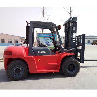 Japanese Engine 7 Ton Diesel Forklift 3m/4.5m/5m/6m Lift Height Side Shift/Solid Tyre