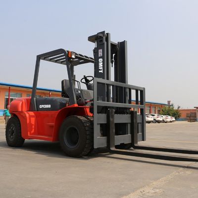 8ton Diesel Forklift with 3m/4.5m/5m/6m Lift Height and Japanese Isuzu/Mitsubishi/Chinese Engine