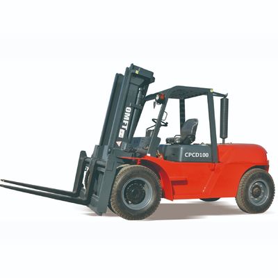 OEM and Spare Parts 10ton Diesel Forklift Truck CPCD100 with 4.5m Lifting Height
