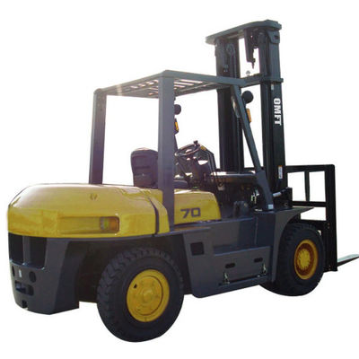 Ce Certificated 7ton Diesel Forklift Truck with CPCD70 and Pneumatic or Solid Tires