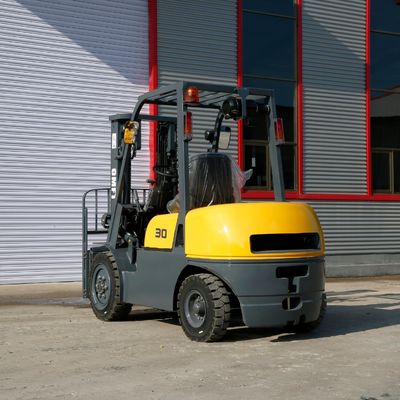 Chinese Engine 3 Ton Diesel Forklift Truck with 3000mm Lift Height and Full Free Mast