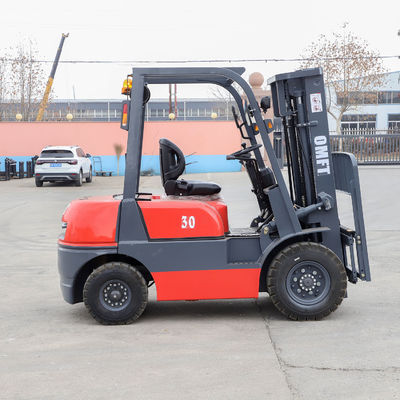 Ce ISO SGS Approved 3 Ton Diesel Forklift Truck with 5m 5000mm Triplex Full Free Mast