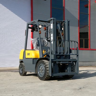 Ce ISO SGS Approved 3 Ton Diesel Forklift Truck with 6m 6000mm Triplex Full Free Mast