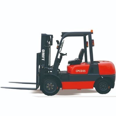 3.5t Diesel Forklift Truck with 4.5m Triplex Full Free Mast and Japanese Isuzu Engine