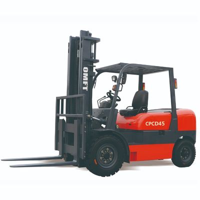 4.5ton 4500kg Cpcd45 Cpcd50s Diesel Forklift Truck with Lift height 3000-7000mm Free