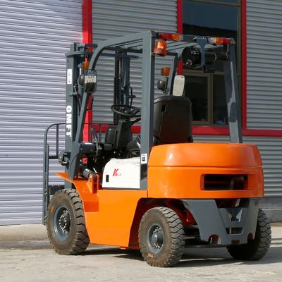 2.5ton 2500kg Cpcd25 Diesel Forklift Truck with 5m 5000mm Mast Triplex and Free Lift