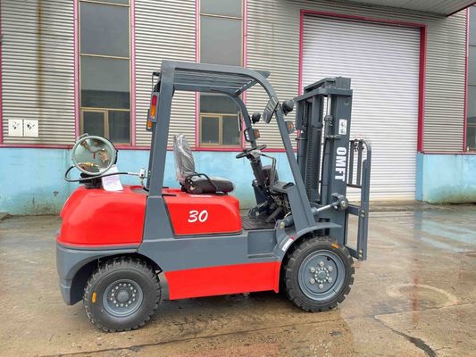 3 Ton 3t Counterbalanced Cushion Tire Gasoline and LPG Dual Fuel Forklift Truck Toyota 7 Model Ce ISO