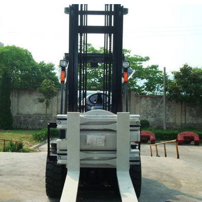 Stacking 3.5ton Gasoline Lp Gas Dual Fuel Forklift Trucks with Side Shift and Solid Tyre