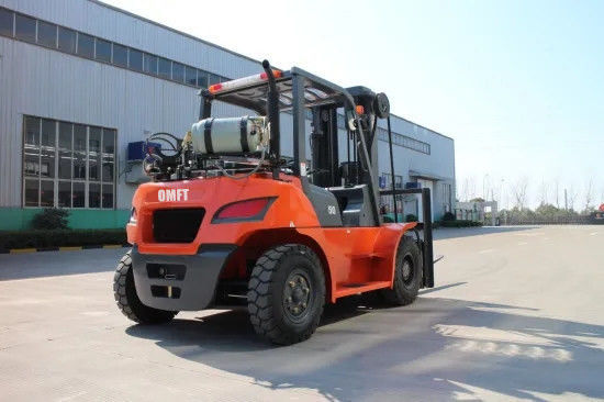 OEM and Spare Parts 5ton 6ton 7ton LPG Forklift with GM4.3 Psi Petrol Gasoline Engine