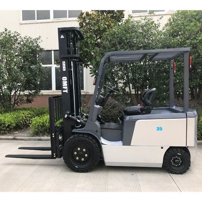 3.5ton 3500kg Cpd35 Electric Forklift Truck with 3.5m 3500mm Duplex Mast and Free Lift