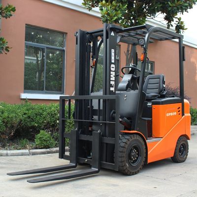 Ce ISO SGS Approved 1.5ton 1500kgs Electric Mini 4 Wheels Forklift with 48V/450ah Battery