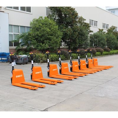 OEM and Spare Parts 2.5 Ton Mini Electric Pallet Truck with Steel Rubber Material