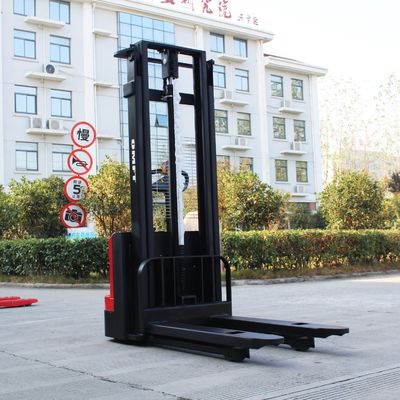 1.5t Electric Pallet Stacker 1500kg Capacity 1.6m 2m 2.5m 3m Mast Ce ISO SGS Standard
