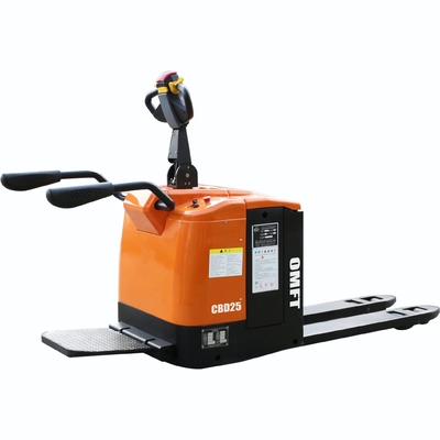 2500kg Stand-on Type Full Electric Pallet Truck with EPS Steering and Lithium Battery