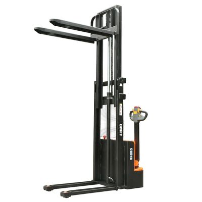 Ce ISO Certified 1.2 Ton 1200kg Cdd12 Electric Pallet Stacker with Battery Operated