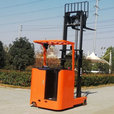 Fork 100/30/1070mm 1.5 Ton Battery Operated Electric Reach Stacker Lifting Height 5000mm