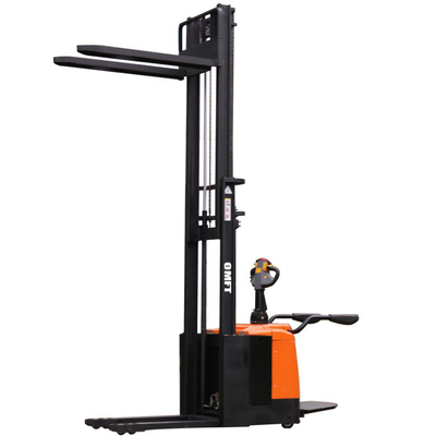 1.6 Ton Steel PU Electric Stacker Full Electric Battery Operated Pallet Stacker Jack