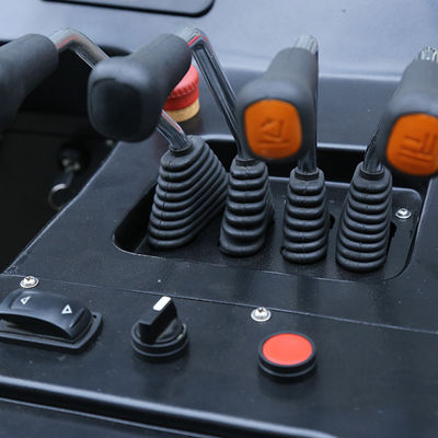 Scissor Telescopic Fork Electric Stacker 100/30/1070mm Fork and 9/10km/H Travel Speed