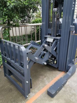 3ton Max Sales Telescopic Stacker Steel PU Forklift Truck with Free Battery Charger