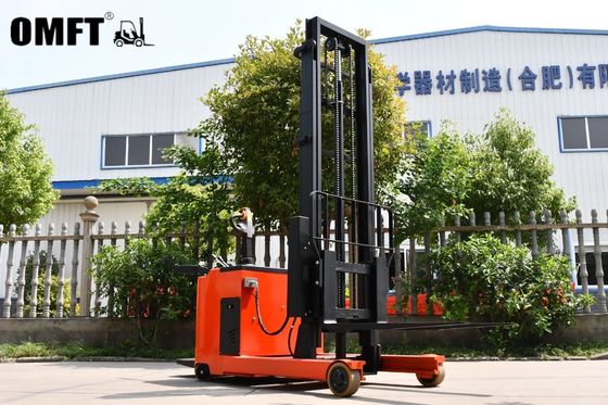 Electric Reach Truck with 8% Gradeability and 1690mm Min. Width of Right Angle Stacking