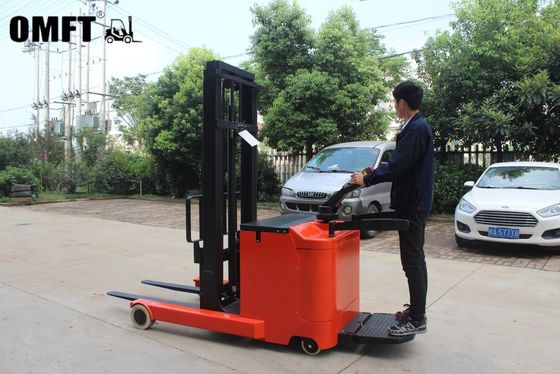 Zapi Controller Seated Type Forklift Reach Truck for Narrow Aisle Lift height 1600-5500mm