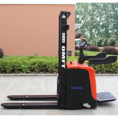 1.5ton Electric Pallet Stacker with Free Battery Charger and Italy Zapi Controller