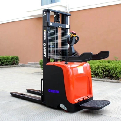 1.5ton Electric Pallet Stacker with Free Battery Charger and Italy Zapi Controller