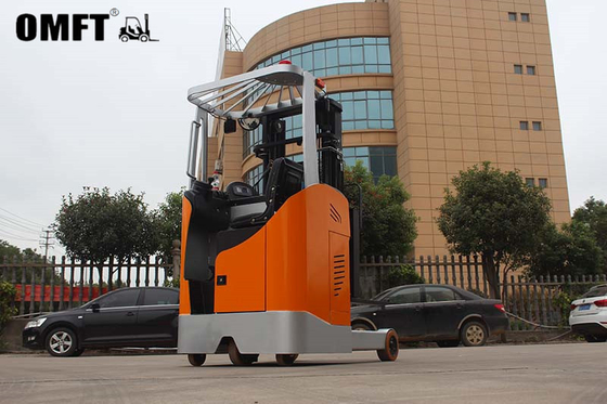 4/5km/H Travel Speed Electric Reach Forklift Stacker for Safe and Smooth Drum Handling