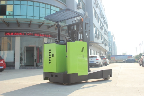 Electric 4-Way Reach Truck for Construction Min. Width of Right Angle Stacking 2900mm