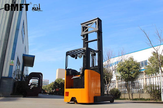 Electric Reach Stack Forklift 2.0 Ton with 48V/300-400ah Battery and OEM Spare Parts