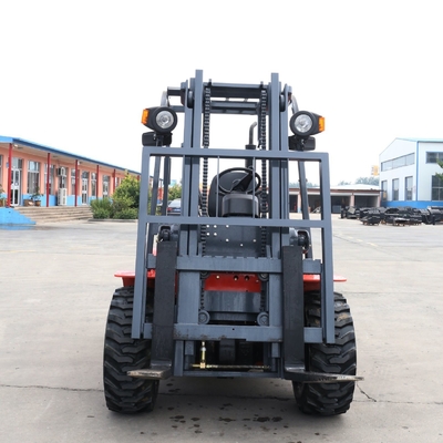 Lift Height 3000-7000mm 3t 3ton Rough Terrain Diesel Forklift Truck Machine with Ce