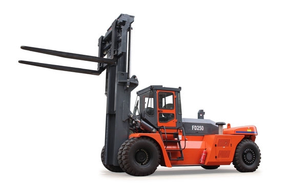 Omft Big 16ton Diesel Forklift with Cummins Engine Steel Rubber Lift height 3000-700