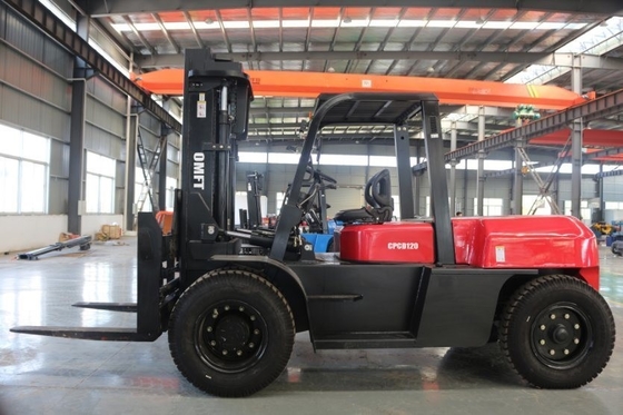 Omft Big 16ton Diesel Forklift with Cummins Engine Steel Rubber Lift height 3000-700