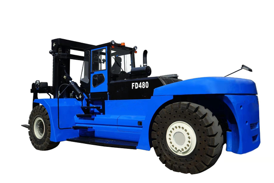 18 Ton Forklift with Fork Positioner CPCD180 Diesel Forklift Steel Rubber Material