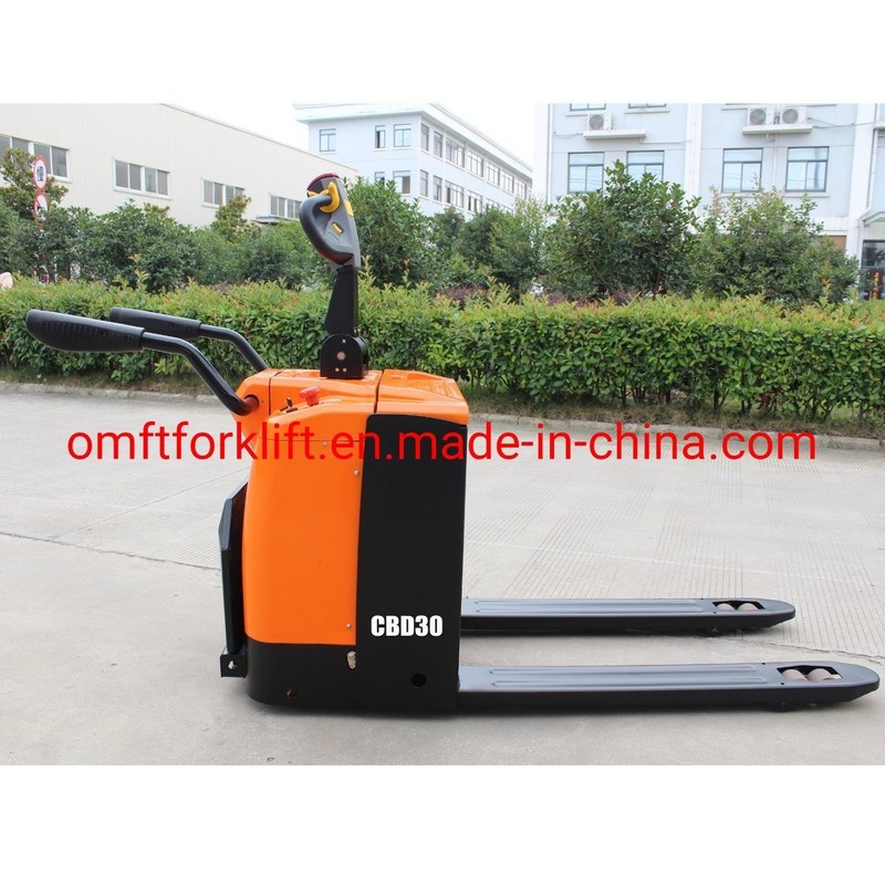 Electric Pallet Truck Jack 3 Ton 3000 Kg Battery Operated Steel PU Steering EPS Ce ISO