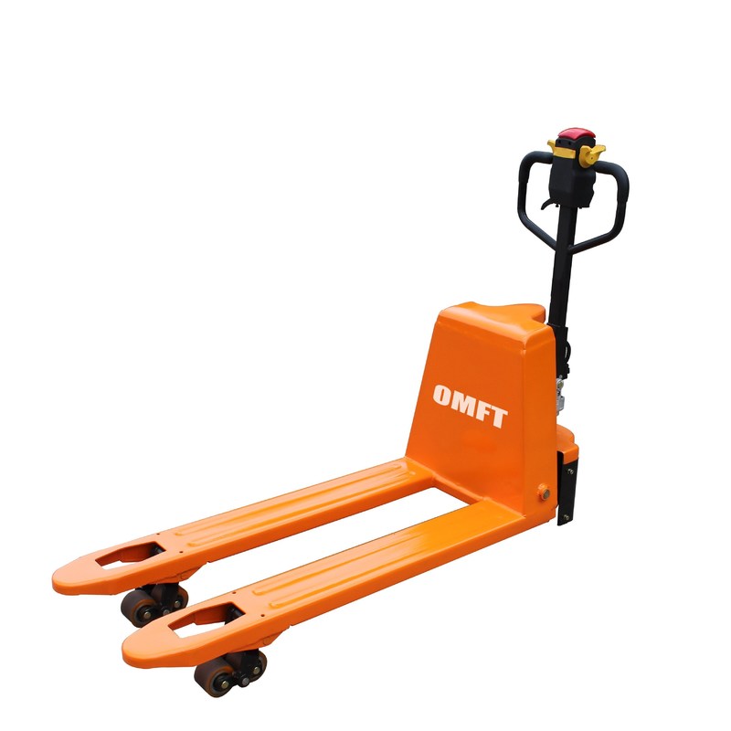 Ce ISO SGS Certified Semi-Electric Pallet Truck 1.5 Ton with Maintenance Free Battery